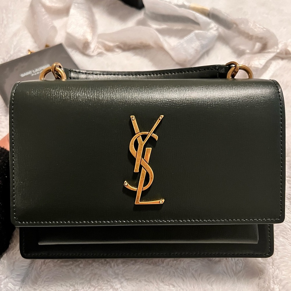YSL Sunset Top Handle Chain Wallet